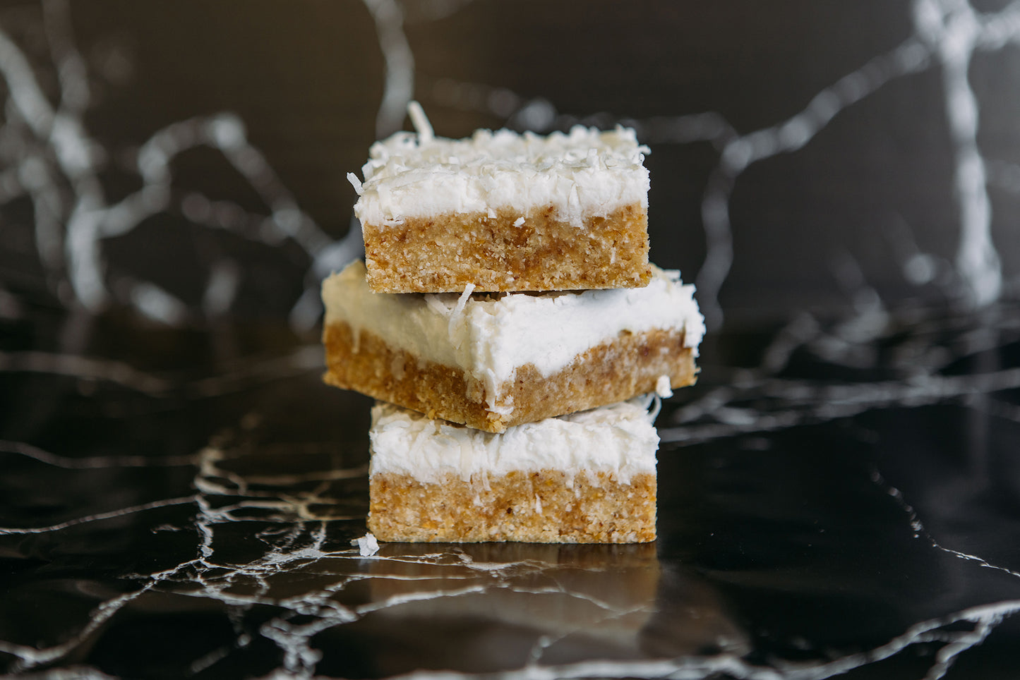 Lemon & Coconut Slice (SL, GF, DF, K, V, Low Carb)