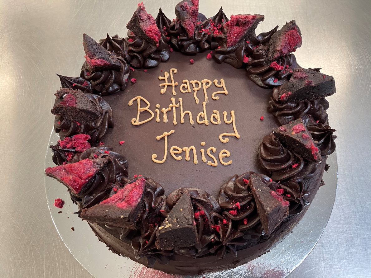 Vegan Choc Raspberry Fudge Cake – (SL, GF, DF, Vegan)
